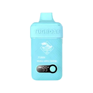 TUGBOAT T12000 Double Apple Shisha Disposable