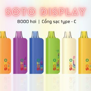 Soto Deluxe 23000 Puffs Disposable Vape In Dubai Uae